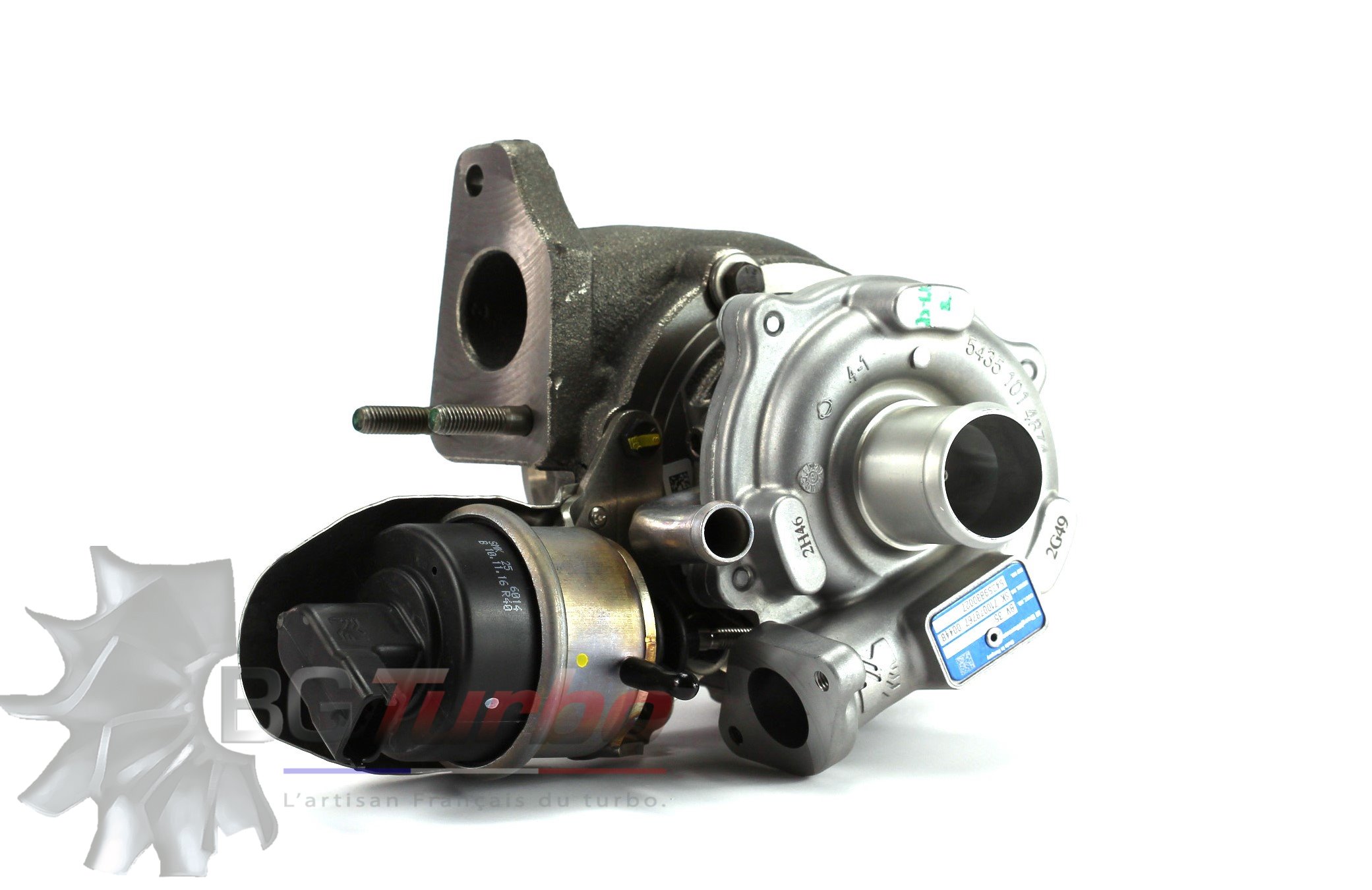Turbo TURBO BORGWARNER KP35 NEUF - ALFA ROMEO FIAT LANCIA OPEL MITO 500 PUNTO MUSA YPSILON ASTRA CORSA 1,3 L 75 90 95 CV - 54359700027
